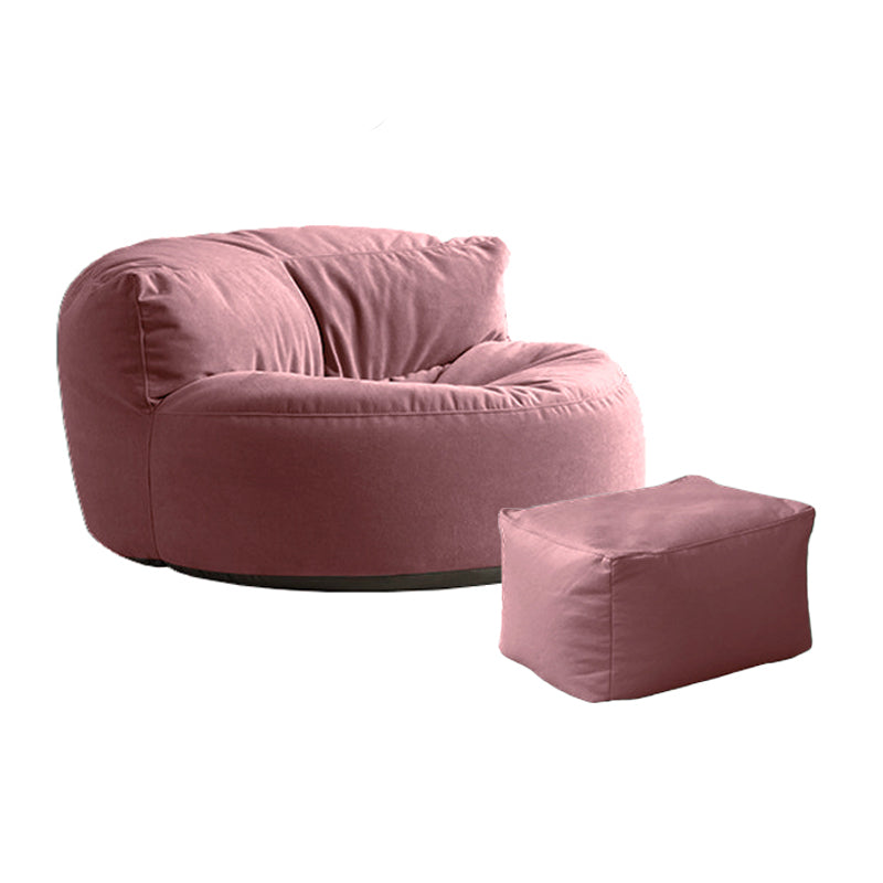 Velvet Armless Chaid 34.64 "L x 39.37" W x 18,89 "H CHAISE D'ACCINT pour le salon