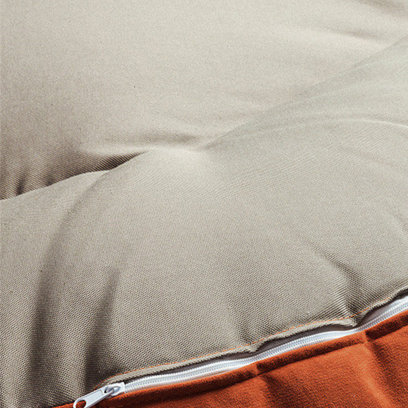 Velvet Armless Chaid 34.64 "L x 39.37" W x 18,89 "H CHAISE D'ACCINT pour le salon