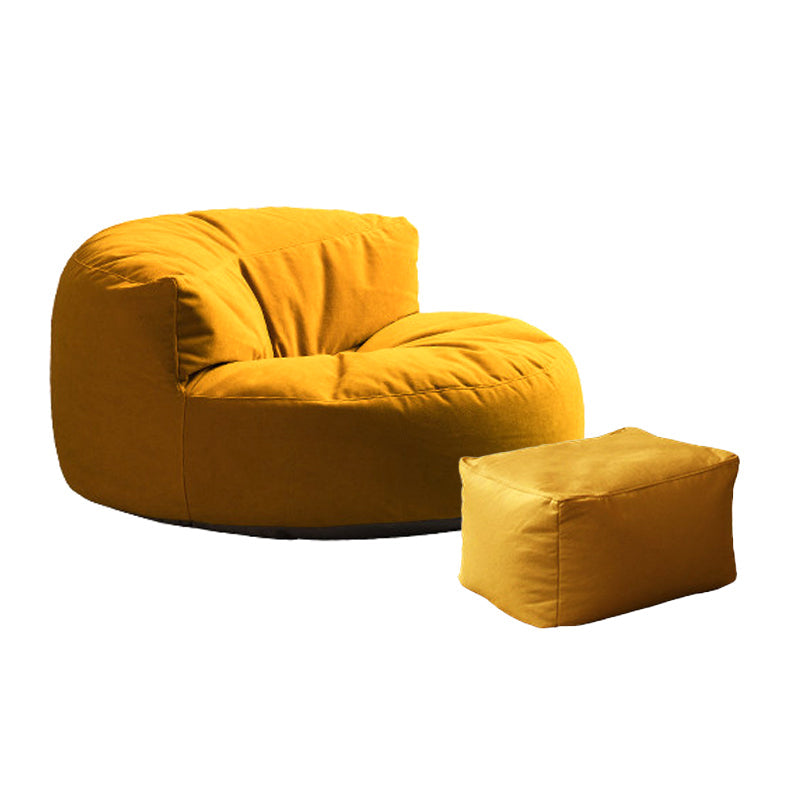 Velvet Armless Chaid 34.64 "L x 39.37" W x 18,89 "H CHAISE D'ACCINT pour le salon