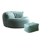 Velvet Armless Chaid 34.64 "L x 39.37" W x 18,89 "H CHAISE D'ACCINT pour le salon