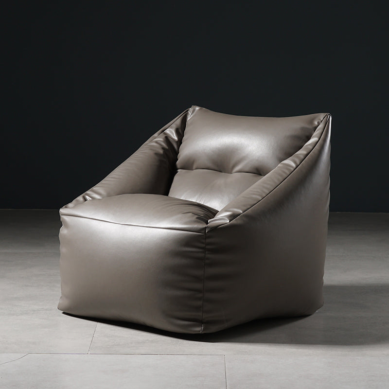 Faux lederen vat armstoel 33.46 "l x 24.40" w x 23.62 "h accent leunstoel