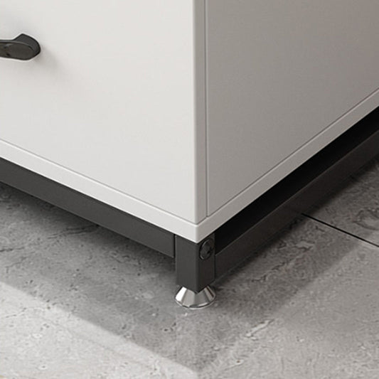 22,44 "H Tavolo da fine rettangolare moderno 1 tavolo laterale con ripiani