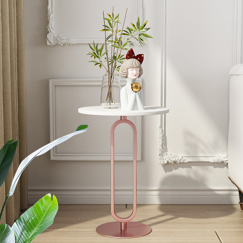 Dia 15,7 "/19.7" TABELLO DI PIETTA ROULD TABELLA Piedistale in bianco