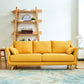 Contemporary Fabric Tight Back Sofa 30.71"High Loose Back Slipcovered Sofa 77"L x 33.5"W x 31"H Yellow Clearhalo 'furn' 'furn_sofas' 'Furniture' 'Living Room Furniture' 'Sofa' 'sofas' 5113870