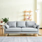 Contemporary Fabric Tight Back Sofa 30.71"High Loose Back Slipcovered Sofa 77"L x 33.5"W x 31"H Gray Clearhalo 'furn' 'furn_sofas' 'Furniture' 'Living Room Furniture' 'Sofa' 'sofas' 5113871