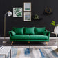 Contemporary Fabric Tight Back Sofa 30.71"High Loose Back Slipcovered Sofa 77"L x 33.5"W x 31"H Green Clearhalo 'furn' 'furn_sofas' 'Furniture' 'Living Room Furniture' 'Sofa' 'sofas' 5113883