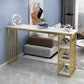 Marble Color Top Bar Table 42-inch Height Glam Style Bistro Table Clearhalo 'Bar Furniture' 'Bar Tables' 'bar_tables' 'furn' 'furn_bar_tables' 'Furniture' 'Kitchen & Dining Furniture' 5118121