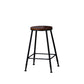 Indoor Industrial Style Wood Top Barstool Metal 4 Legs Bar Stool with Pedal Clearhalo 'Bar Furniture' 'Bar Stools' 'bar_stools' 'furn' 'furn_bar_stools' 'Furniture' 'Kitchen & Dining Furniture' 5118513