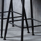 Indoor Industrial Style Wood Top Barstool Metal 4 Legs Bar Stool with Pedal Clearhalo 'Bar Furniture' 'Bar Stools' 'bar_stools' 'furn' 'furn_bar_stools' 'Furniture' 'Kitchen & Dining Furniture' 5118519