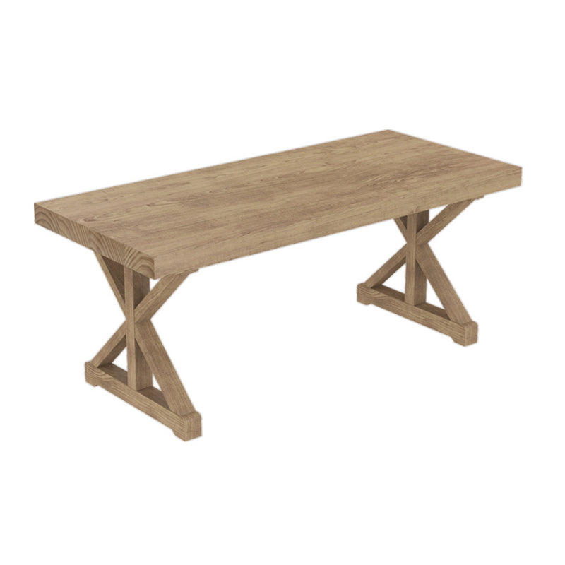 Glam Style Rectangle Solid Wood Dining Set 1/2/3/5 Pieces Dining Set for Dining Areas