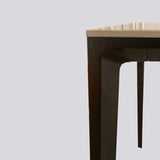 Muebles de piedra rectangulares de mesa de comedor de estilo contemporáneo con 4 pies