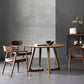 Sala de estar Mesa de comedor de madera de estilo simple Mesa de comedor redonda