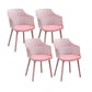 Contemporary Plastic Arm Chair Slat Back Kitchen Dining Room Chair