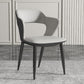 Metal Indoor Upholstered Chair with Arms Metallic Finish Open Back Side Chair