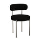 Contemporary Open Back Chair Upholstered Dining Side Chair for Home Clearhalo 'Dining Chairs' 'Dining Tables & Seating' 'dining_chair' 'furn' 'furn_dining_chair' 'Furniture' 'Kitchen & Dining Furniture' 5119630