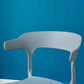 Contemporary Plastic Arm Chair Open Back Kitchen Dining Room Chair Clearhalo 'Dining Chairs' 'Dining Tables & Seating' 'dining_chair' 'furn' 'furn_dining_chair' 'Furniture' 'furniture_dining_chair' 'Kitchen & Dining Furniture' 5119720