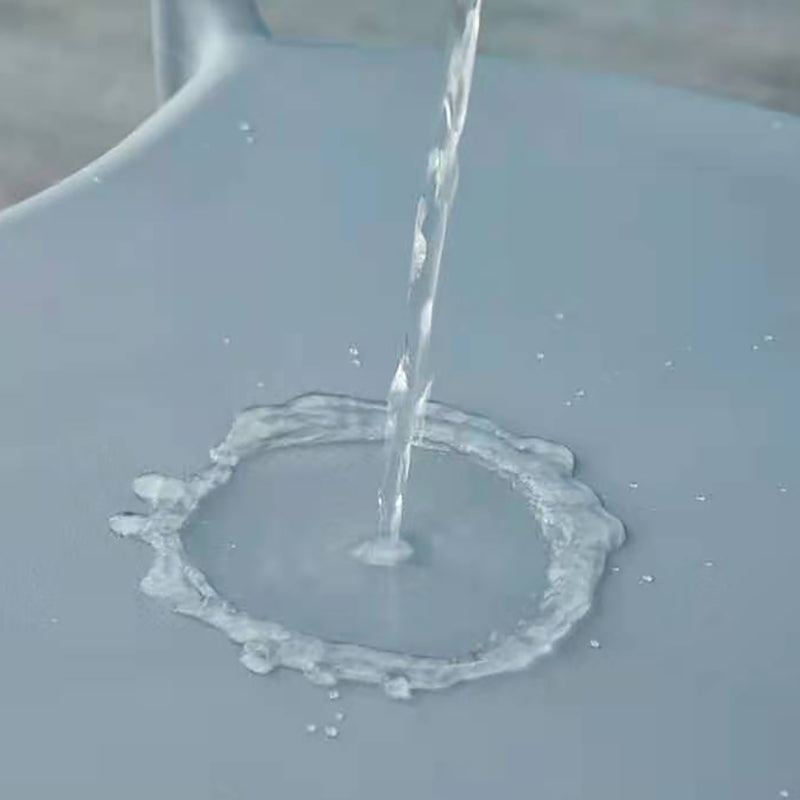 Contemporary Plastic Arm Chair Open Back Kitchen Dining Room Chair Clearhalo 'Dining Chairs' 'Dining Tables & Seating' 'dining_chair' 'furn' 'furn_dining_chair' 'Furniture' 'furniture_dining_chair' 'Kitchen & Dining Furniture' 5119721