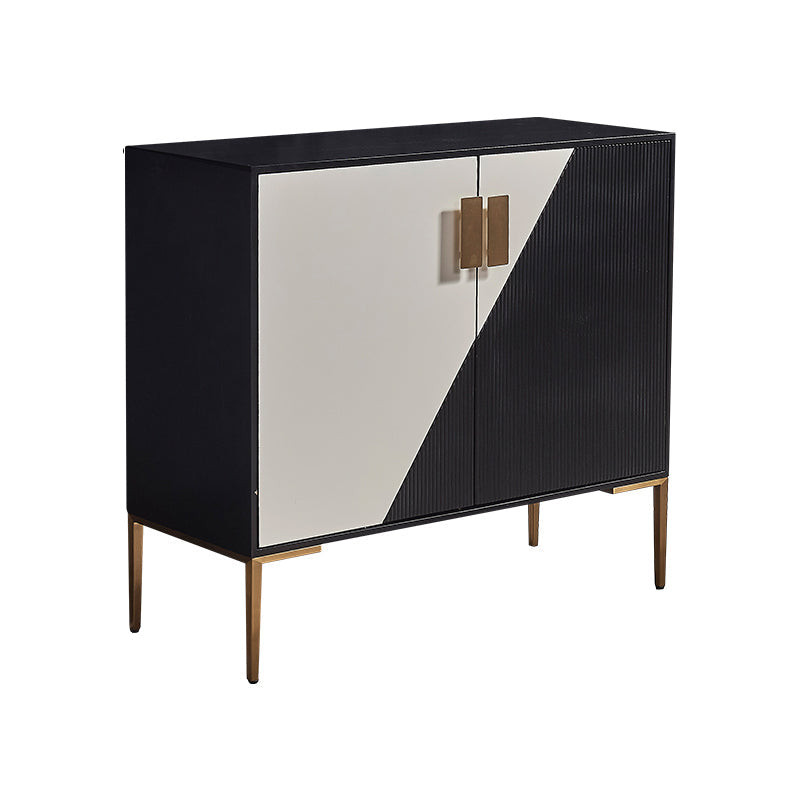 Sideboard in legno ingegnerizzato ingegnerizzato in stile glam per soggiorno