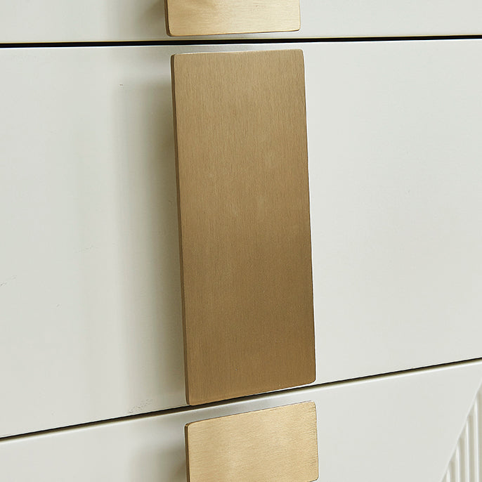 Sideboard in legno ingegnerizzato ingegnerizzato in stile glam per soggiorno