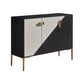 Sideboard in legno ingegnerizzato ingegnerizzato in stile glam per soggiorno