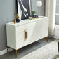 Sideboard in legno ingegnerizzato ingegnerizzato in stile glam per soggiorno