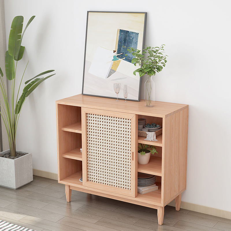 35.43"H Sideboard Contemporary Style Solid Wood Dining Server for Living Room Kitchen https: res.litfad.com site img item 2022 06 17 5119922 1200x1200.jpg Clearhalo 'buffet_sideboard' 'Buffets & Sideboards' 'furn' 'furn_buffet_sideboard' 'Furniture' 'Kitchen & Dining Furniture' 5119922