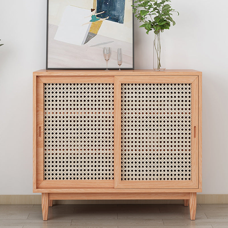 35.43"H Sideboard Contemporary Style Solid Wood Dining Server for Living Room Kitchen https: res.litfad.com site img item 2022 06 13 5119929 1200x1200.jpg Clearhalo 'buffet_sideboard' 'Buffets & Sideboards' 'furn' 'furn_buffet_sideboard' 'Furniture' 'Kitchen & Dining Furniture' 5119929