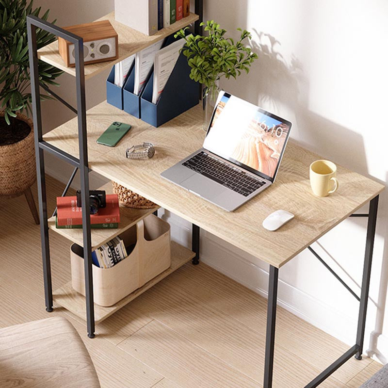 47.24"H Writing Desk Contemporary Style Office Desk for Home and Office Clearhalo 'furn' 'furn_office_desk' 'Furniture' 'Office Desks' 'Office Furniture' 'office_desk' 5119997