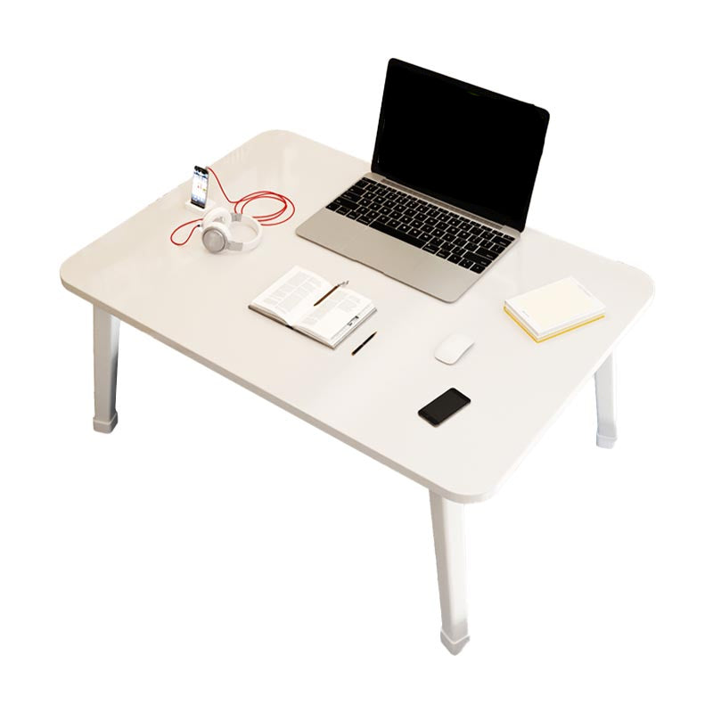 Modern Metal Office Desk White Rectangular Writing Desk for Home White Clearhalo 'furn' 'furn_office_desk' 'Furniture' 'Office Desks' 'Office Furniture' 'office_desk' 5120049