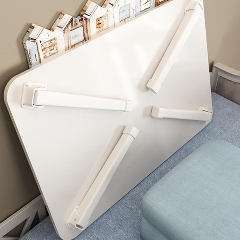 Modern Metal Office Desk White Rectangular Writing Desk for Home Clearhalo 'furn' 'furn_office_desk' 'Furniture' 'Office Desks' 'Office Furniture' 'office_desk' 5120051