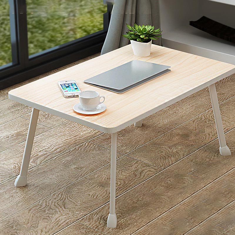 Modern Wooden Folding Office Desk Rectangular Writing Desk for Office Clearhalo 'furn' 'furn_office_desk' 'Furniture' 'Office Desks' 'Office Furniture' 'office_desk' 5120068