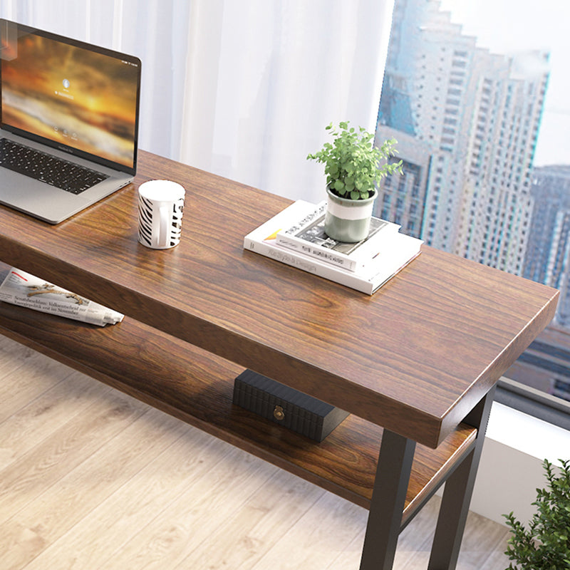 Solid Wood Office Desk Contemporary Style Writing Desk for Home and Office Clearhalo 'furn' 'furn_office_desk' 'Furniture' 'Office Desks' 'Office Furniture' 'office_desk' 5120101