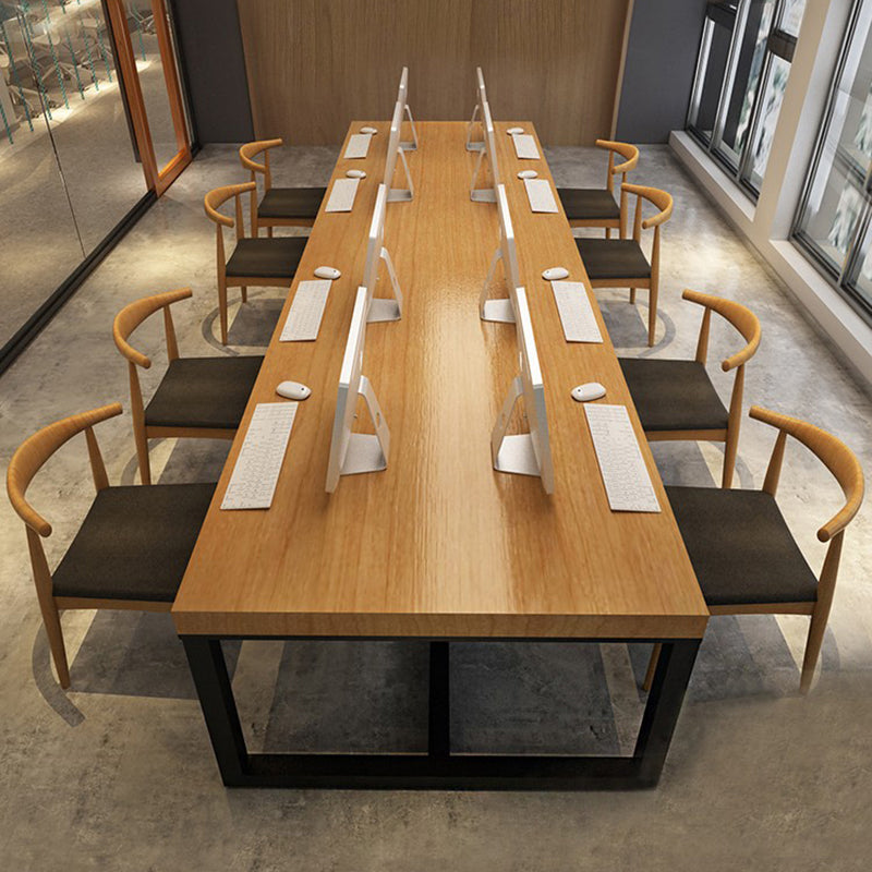 29.53 "H Desk Office Wood Wood Contemporáne de escritura de estilo contemporáneo para la oficina en casa