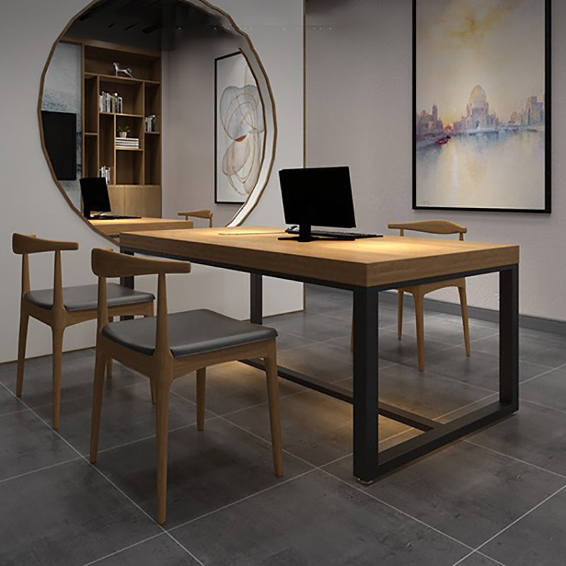 29.53 "H Desk Office Wood Wood Contemporáne de escritura de estilo contemporáneo para la oficina en casa