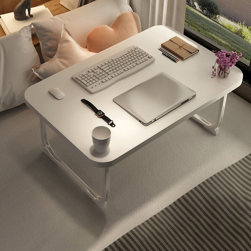 Modern Wooden Office Desk Rectangular Writing Desk for Office 28"L x 19"W x 13"H White Clearhalo 'furn' 'furn_office_desk' 'Furniture' 'Office Desks' 'Office Furniture' 'office_desk' 5120195
