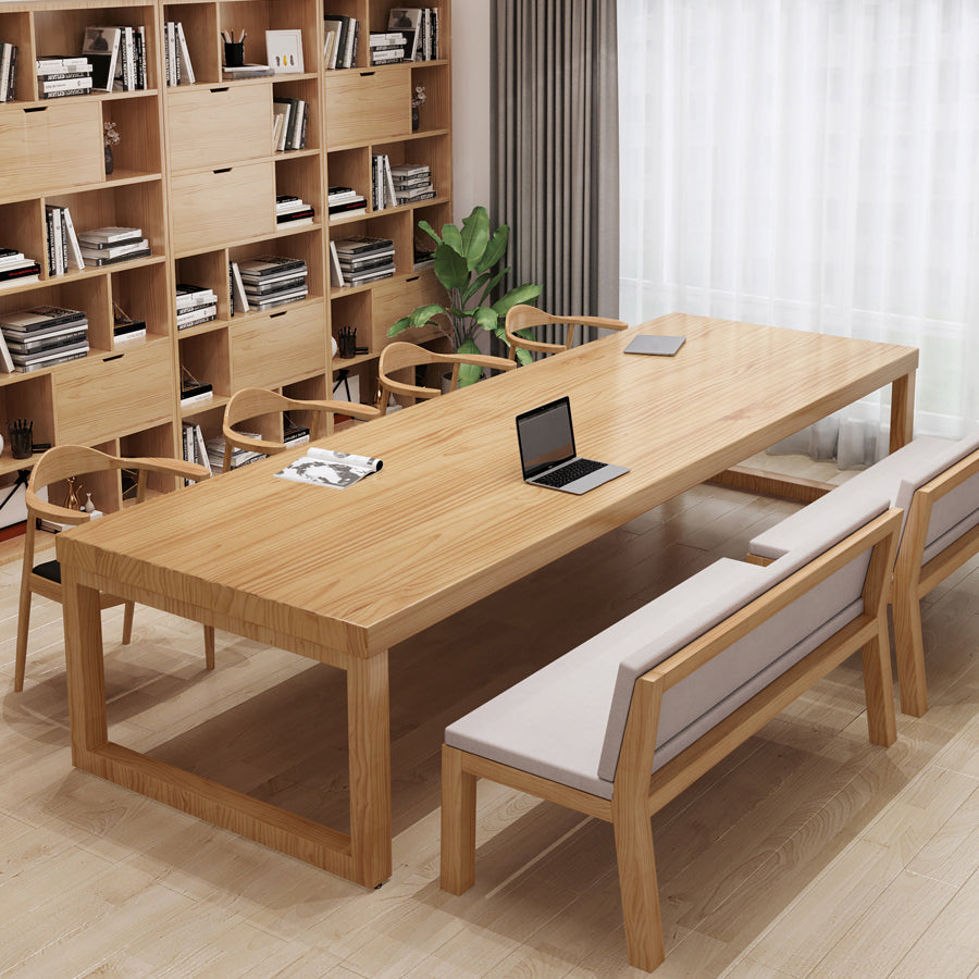 MODERNA RITCHIO RETTANGOLARE DI RITTAGLIO DEI LEGNO STRA SCANDO DI UFFICIO PER CASA