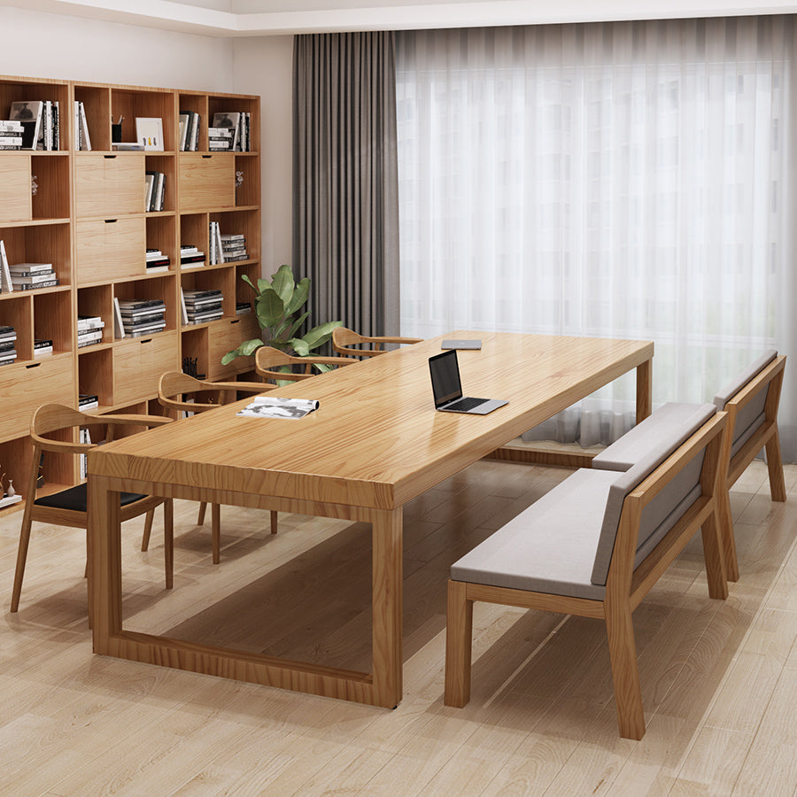 MODERNA RITCHIO RETTANGOLARE DI RITTAGLIO DEI LEGNO STRA SCANDO DI UFFICIO PER CASA