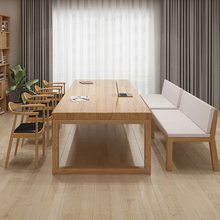 MODERNA RITCHIO RETTANGOLARE DI RITTAGLIO DEI LEGNO STRA SCANDO DI UFFICIO PER CASA