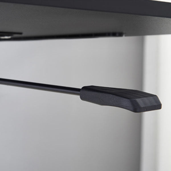 Scrivania in piedi contemporanea scrivania rettangolare con ruote a fuoco