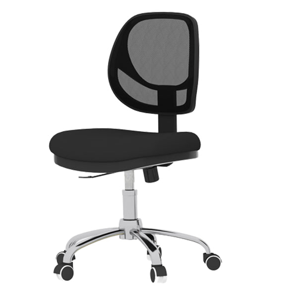 Silla sin altura de altura de asiento ajustable con ruedas de ruedas