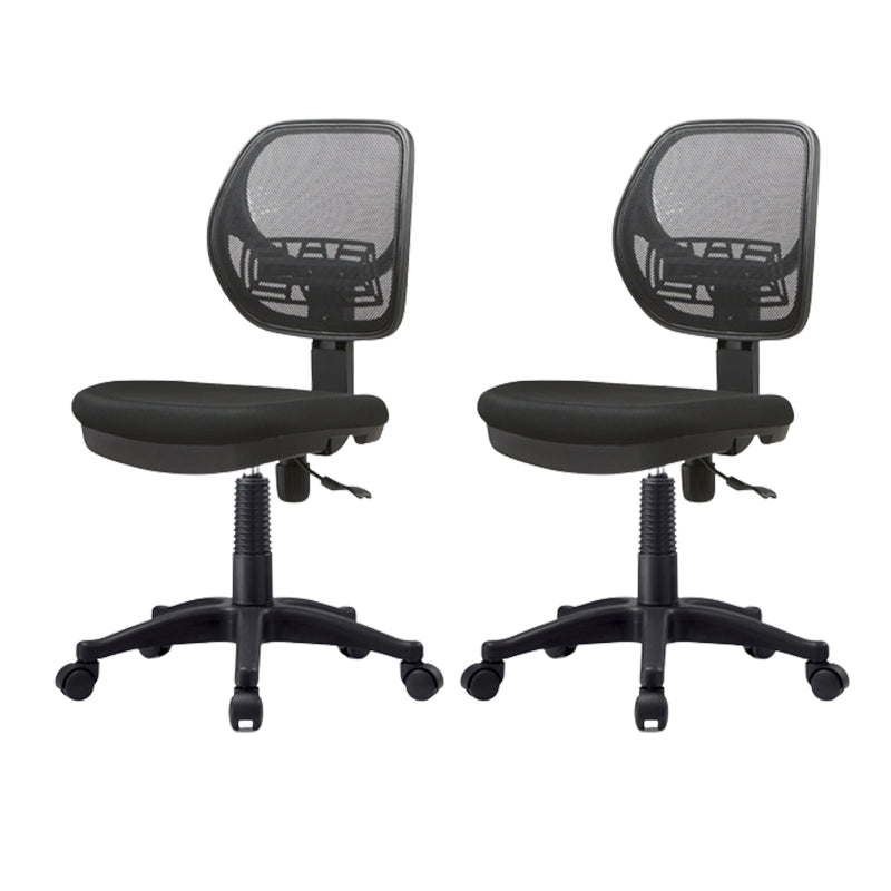 Silla sin altura de altura de asiento ajustable con ruedas de ruedas