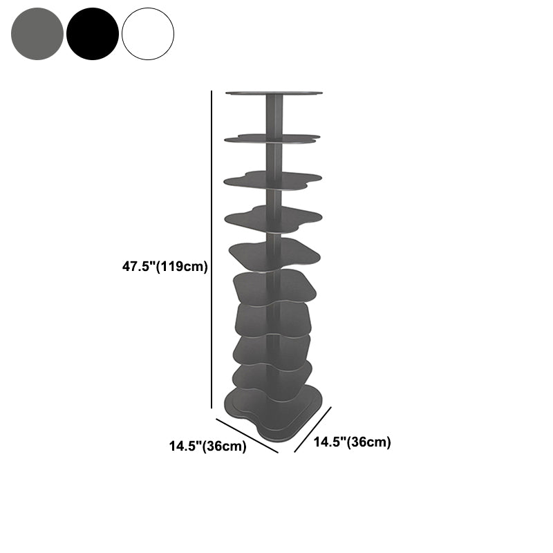 リビングルーム用の現代的なスタイルの金属製本棚オープンブックシェルフ
