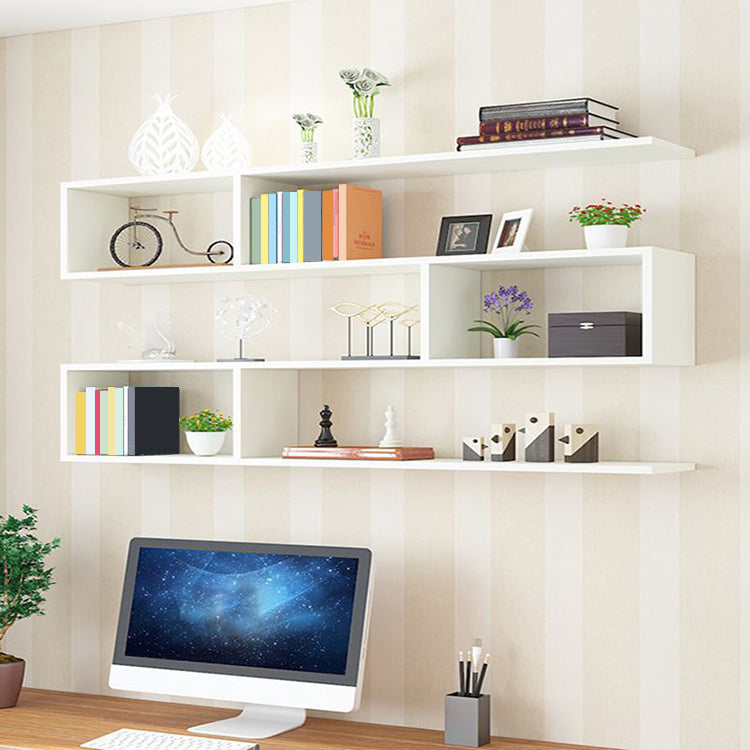 Bloemende plank BOEKAST GEGEVERENDE HOUT BOEK SPLOK VOOR STUDIEKAMER