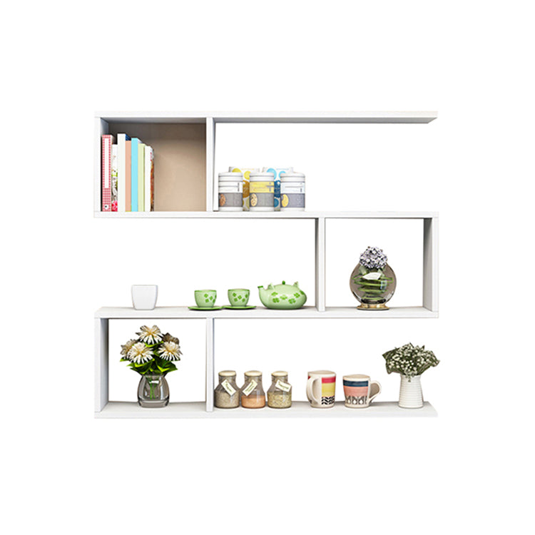 Bloemende plank BOEKAST GEGEVERENDE HOUT BOEK SPLOK VOOR STUDIEKAMER