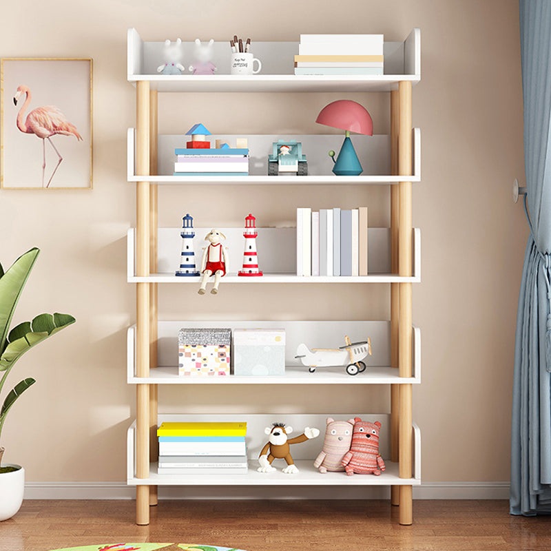 Modern & Contemporary Bookshelf Vertical Shelf Bookcase for Study Room