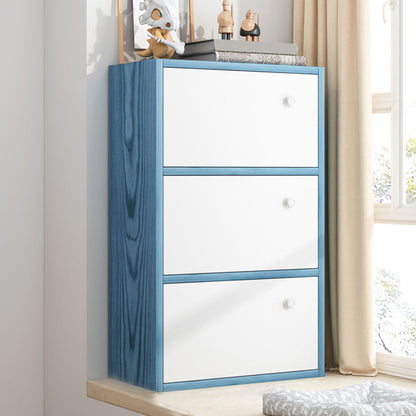 Modern & Contemporary Shelf Bookcase Closed Back Bookshelf for Office