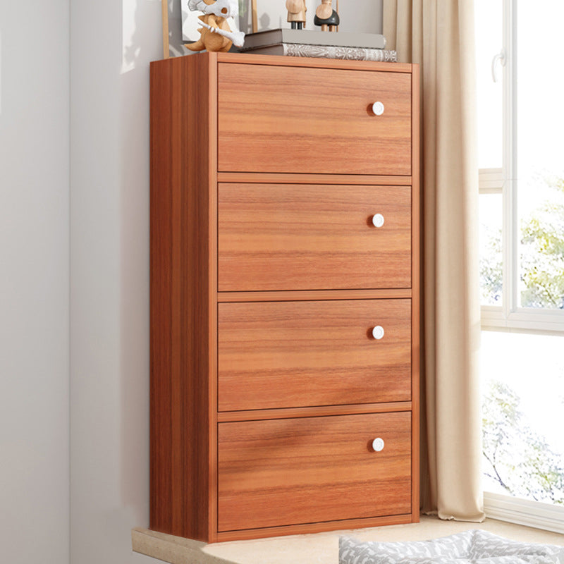 Modern & Contemporary Shelf Bookcase Closed Back Bookshelf for Office