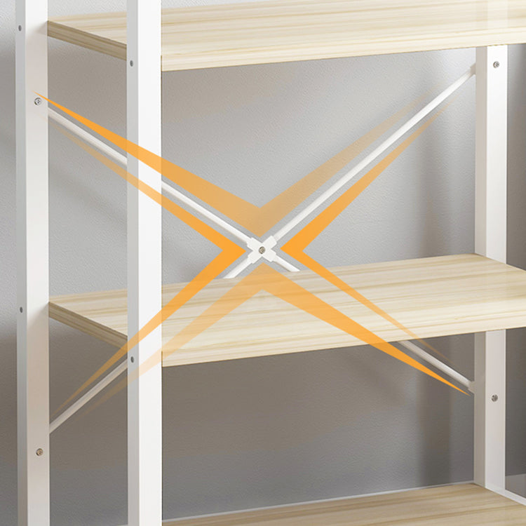 Libreria verticale moderna scaffale etagere per ufficio a casa