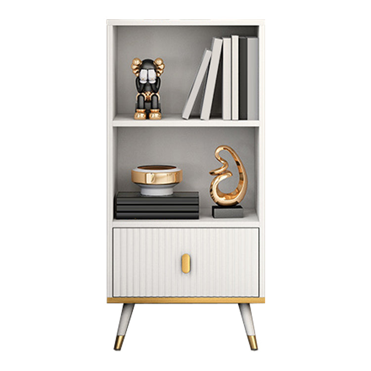 Libreria di legno moderna di libreria moderna di rettangolo con cassetti