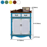 Server da pranzo in legno contemporaneo con cassetti sideboard di finitura antica per sala da pranzo